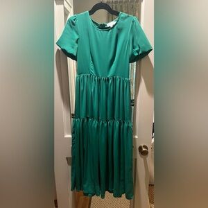 Molly Bracken Vibrant Green Dress
